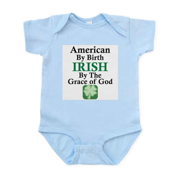 CafePress - Irish Grace Of God Infant Bodysuit - Baby Light Bodysuit, Size Newborn - 24 Months
