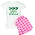 thumbnail image 1 of CafePress - Irish Grandma Shamrock Women's Light Pajamas - Women's Short Sleeve Print T-Shirt and Pants Light Cotton Pajama Set, 1 of 7