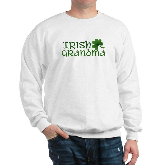 CafePress - Irish Grandma Sweatshirt - Crew Neck Sweatshirt