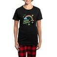 thumbnail image 1 of CafePress - Irish Grandma Women's Dark Pajamas - Women's Short Sleeve Print T-Shirt and Pants Dark Cotton Pajama Set, 1 of 7