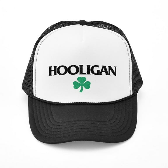 CafePress - Irish Hooligan - Adjustable Unisex Printed Trucker Hat with Mesh Back