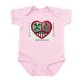 thumbnail image 1 of CafePress - Irish Italian Love Infant Creeper - Baby Light Bodysuit, Size Newborn - 24 Months, 1 of 4