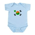 thumbnail image 1 of CafePress - Irish/Korean Korean/Irish Infant Bodysuit - Baby Light Bodysuit, Size Newborn - 24 Months, 1 of 4