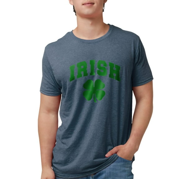 CafePress - Irish Men's Deluxe T Shirt - Mens Tri-blend T-Shirt