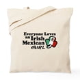 thumbnail image 1 of CafePress - Irish Mexican Girl Tote Bag - Unisex Canvas Tote Bag, Beige, 1-Piece, 1 of 6