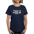 thumbnail image 1 of CafePress - Irish Mexican Girl Women's Dark T Shirt - Women's Traditional Fit Dark T-Shirt, 1 of 4