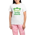 thumbnail image 1 of CafePress - Irish Mommy's Lucky Charm Women's Light Pajamas - Women's Short Sleeve Print T-Shirt and Pants Light Cotton Pajama Set, 1 of 7