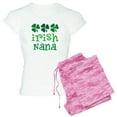 thumbnail image 1 of CafePress - Irish Nana St Patrick's Day Women's Light Pajamas - Women's Short Sleeve Print T-Shirt and Pants Light Cotton Pajama Set, 1 of 7