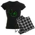 thumbnail image 1 of CafePress - Irish Nurse 1 Women's Dark Pajamas - Women's Short Sleeve Print T-Shirt and Pants Dark Cotton Pajama Set, 1 of 7