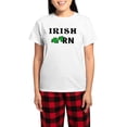 thumbnail image 1 of CafePress - Irish Nurse RN Women's Light Pajamas - Women's Short Sleeve Print T-Shirt and Pants Light Cotton Pajama Set, 1 of 7