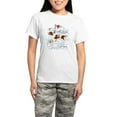 thumbnail image 1 of CafePress - Irish Red & White Setter Women's Light Pajamas - Women's Short Sleeve Print T-Shirt and Pants Light Cotton Pajama Set, 1 of 7