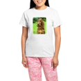 thumbnail image 1 of CafePress - Irish Setter 9T004D 349 Women's Light Pajamas - Women's Short Sleeve Print T-Shirt and Pants Light Cotton Pajama Set, 1 of 7