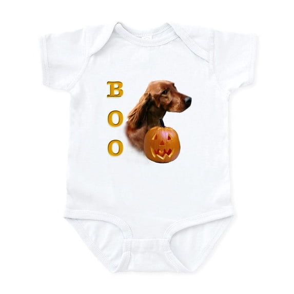 CafePress - Irish Setter Boo Infant Bodysuit - Baby Light Bodysuit, Size Newborn - 24 Months