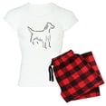 thumbnail image 1 of CafePress - Irish Setter Sketch Women's Light Pajamas - Women's Short Sleeve Print T-Shirt and Pants Light Cotton Pajama Set, 1 of 7