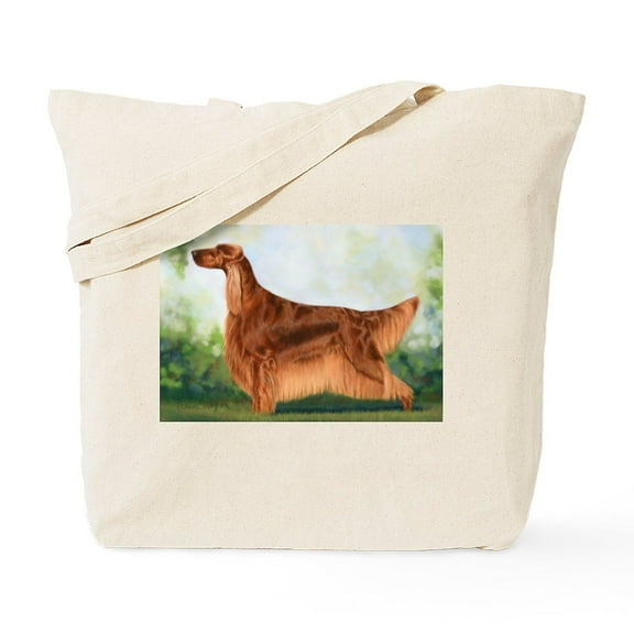 CafePress - Irish Setter Tote Bag - Unisex Canvas Tote Bag, Beige, 1-Piece