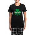 thumbnail image 1 of CafePress - Irish Shamrock Women's Dark Pajamas - Women's Short Sleeve Print T-Shirt and Pants Dark Cotton Pajama Set, 1 of 7