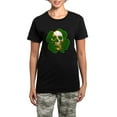 thumbnail image 1 of CafePress - Irish Skull Women's Dark Pajamas - Women's Short Sleeve Print T-Shirt and Pants Dark Cotton Pajama Set, 1 of 7