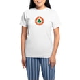 thumbnail image 1 of CafePress - Irish Soccer Women's Light Pajamas - Women's Short Sleeve Print T-Shirt and Pants Light Cotton Pajama Set, 1 of 7