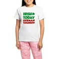 thumbnail image 1 of CafePress - Irish Today German Tomorrow Women's Light Pajamas - Women's Short Sleeve Print T-Shirt and Pants Light Cotton Pajama Set, 1 of 7
