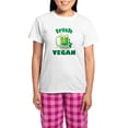 thumbnail image 1 of CafePress - Irish Vegan Women's Light Pajamas - Women's Short Sleeve Print T-Shirt and Pants Light Cotton Pajama Set, 1 of 7
