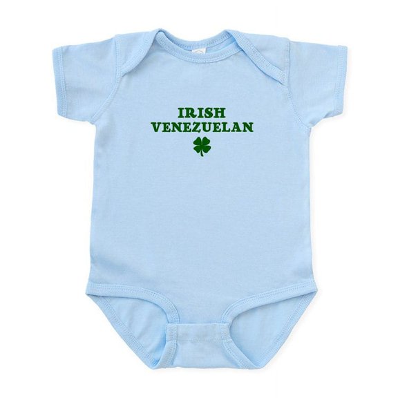 CafePress - Irish Venezuelan Infant Bodysuit - Baby Light Bodysuit, Size Newborn - 24 Months
