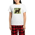 thumbnail image 1 of CafePress - Irish Water Spaniel 9R032D 23 Women's Light Pajama - Women's Short Sleeve Print T-Shirt and Pants Light Cotton Pajama Set, 1 of 7