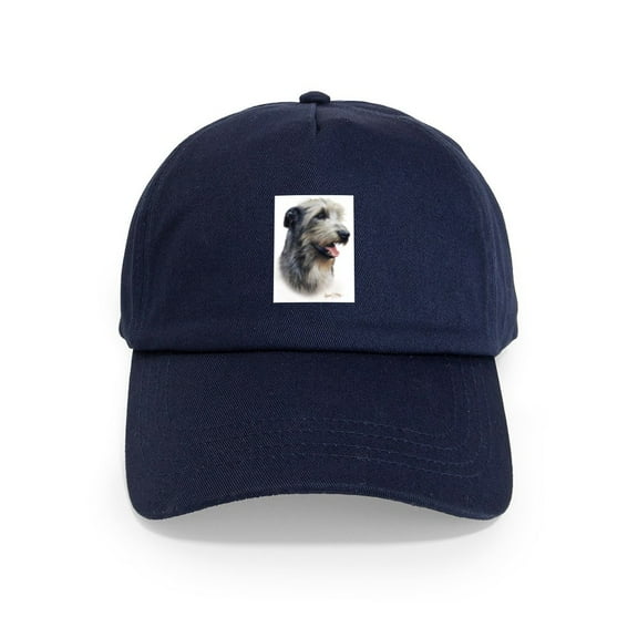 CafePress - Irish Wolfhound Cap - Adjustable 100% Brushed Unisex Casual Cotton Baseball Cap, Beige, 1