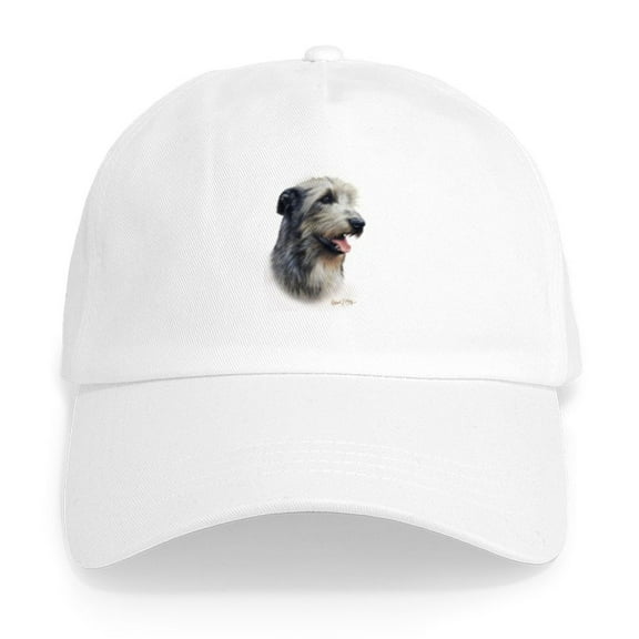 CafePress - Irish Wolfhound Cap - Adjustable 100% Brushed Unisex Casual Cotton Baseball Cap, Beige, 1