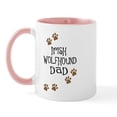 thumbnail image 1 of CafePress - Irish Wolfhound Dad Mug - 11 oz Ceramic Mug - Novelty Coffee Tea Cup, 1 of 3