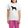thumbnail image 1 of CafePress - Irish Wolfhound Silhouette Women's Light Pajamas - Women's Short Sleeve Print T-Shirt and Pants Light Cotton Pajama Set, 1 of 7