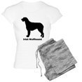 thumbnail image 1 of CafePress - Irish Wolfhound Women's Light Pajamas - Women's Short Sleeve Print T-Shirt and Pants Light Cotton Pajama Set, 1 of 7