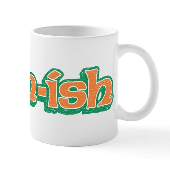CafePress - Irish Yoga - 11 oz Ceramic Mug - Novelty Coffee Tea Cup