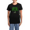 thumbnail image 1 of CafePress - Irishiwasrunning Women's Dark Pajamas - Women's Short Sleeve Print T-Shirt and Pants Dark Cotton Pajama Set, 1 of 7
