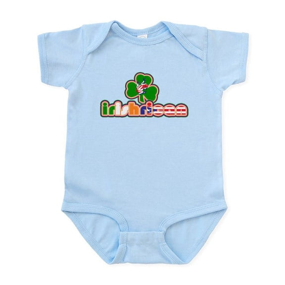 CafePress - Irishrican Infant Bodysuit - Baby Light Bodysuit, Size Newborn - 24 Months