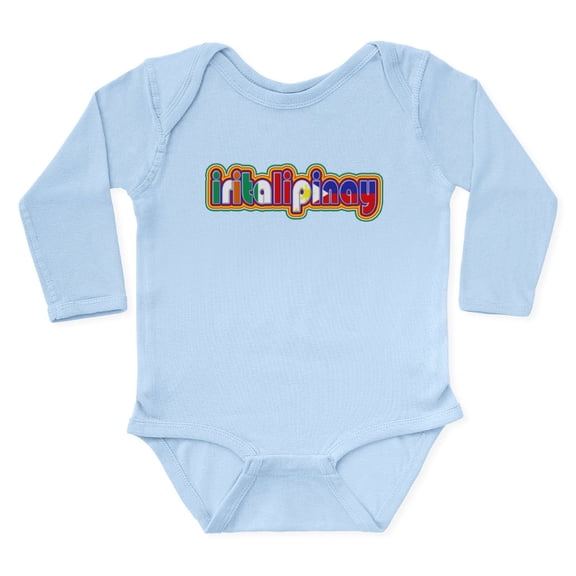 CafePress - Iritalipinay/Pino Body Suit - Long Sleeve Cotton Baby Bodysuit