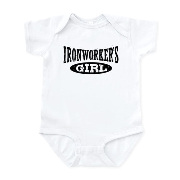 CafePress - Ironworker's Girl Infant Bodysuit - Baby Light Bodysuit, Size Newborn - 24 Months