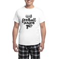 thumbnail image 1 of CafePress - Is It Football Season Yet Men's Light Pajamas - Men's Light Loose Fit Cotton Pajama Set, 1 of 7