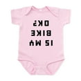thumbnail image 1 of CafePress - Is My Bike Okay Baby Light Bodysuit - Baby Light Bodysuit, Size Newborn - 24 Months, 1 of 4