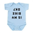 thumbnail image 1 of CafePress - Is My Bike Okay Baby Light Bodysuit - Baby Light Bodysuit, Size Newborn - 24 Months, 1 of 4