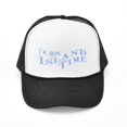 thumbnail image 1 of CafePress - Island Time - Adjustable Unisex Printed Trucker Hat with Mesh Back, 1 of 8