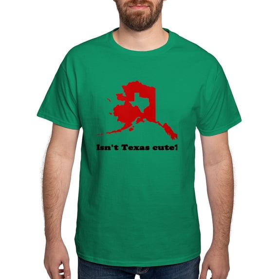 CafePress - Isn't Texas Cute Compared To Alaska Shirt T Shirt - Men's Classic Graphic Cotton T-Shirt