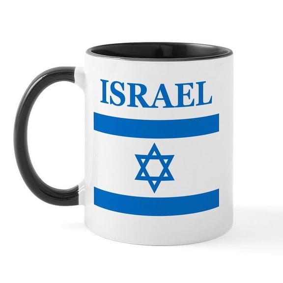 CafePress - Israel Products Mug - 11 oz Ceramic Mug - Novelty Coffee Tea Cup