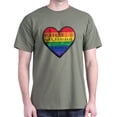 thumbnail image 1 of CafePress - Isupportgayrights Dark T Shirt - Men's Classic Graphic Cotton T-Shirt, 1 of 4