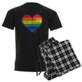 thumbnail image 1 of CafePress - Isupportgayrights Men's Dark Pajamas - Men's Dark Loose Fit Cotton Pajama Set, 1 of 7