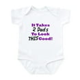thumbnail image 1 of CafePress - It Takes 2 Dads To Look This Good Infant Bodysuit - Baby Light Bodysuit, Size Newborn - 24 Months, 1 of 4