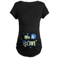 thumbnail image 1 of CafePress - It's A Boy! Maternity Dark T Shirt - Maternity Dark T-Shirt, 1 of 3