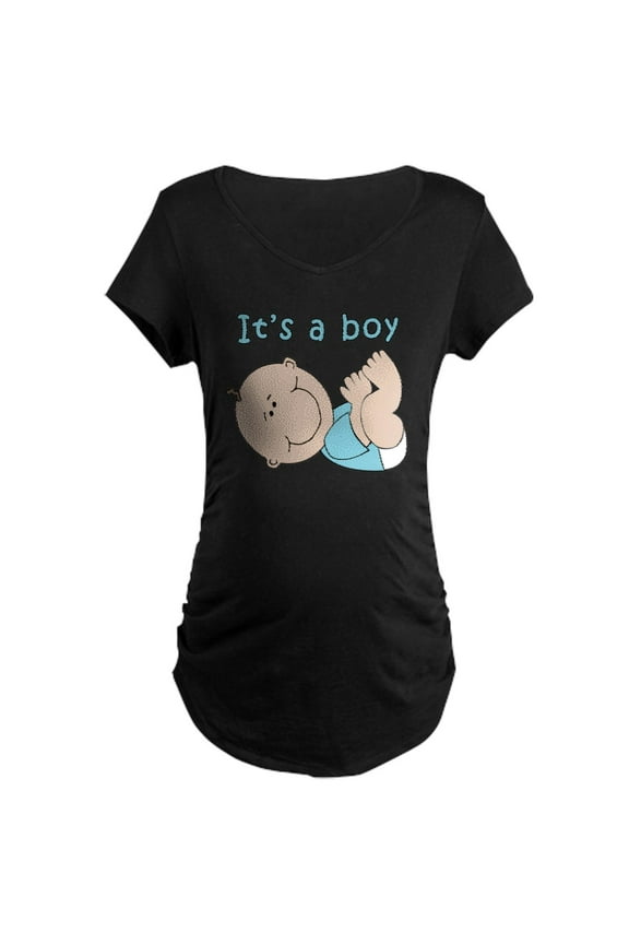 - It's A Boy - Maternity Dark T-Shirt