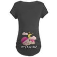 thumbnail image 1 of CafePress - It's A Girl! Maternity Dark T Shirt - Maternity Dark T-Shirt, 1 of 3