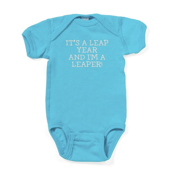 CafePress - It's A Leap Year And I'm A Leaper Body Suit - Cute Infant Bodysuit Baby Romper - Size Newborn - 24 Months