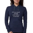 thumbnail image 1 of CafePress - It's A Leap Year And I'm A Leaper Long Sleeve T Shirt - Womens Hooded Shirt, 1 of 3